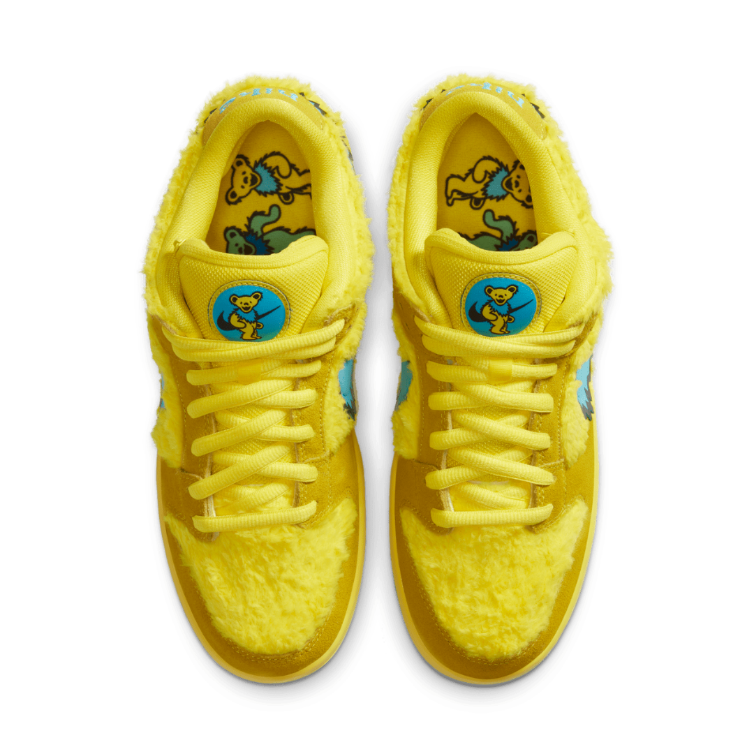 Nike SB Dunk Low Grateful Dead Bears Opti Yellow