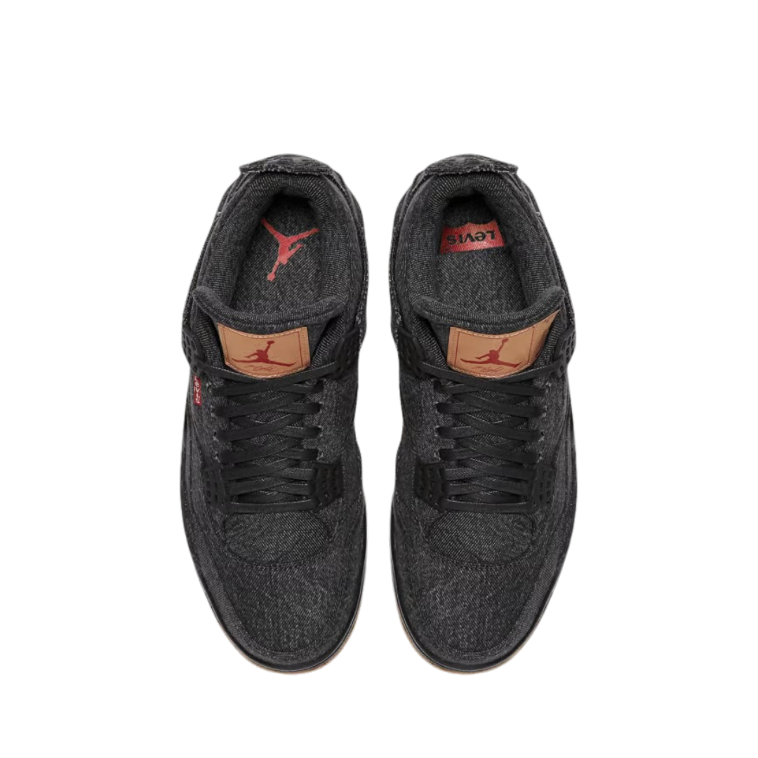 Jordan 4 Retro Levi's Black (Levi's Tag)