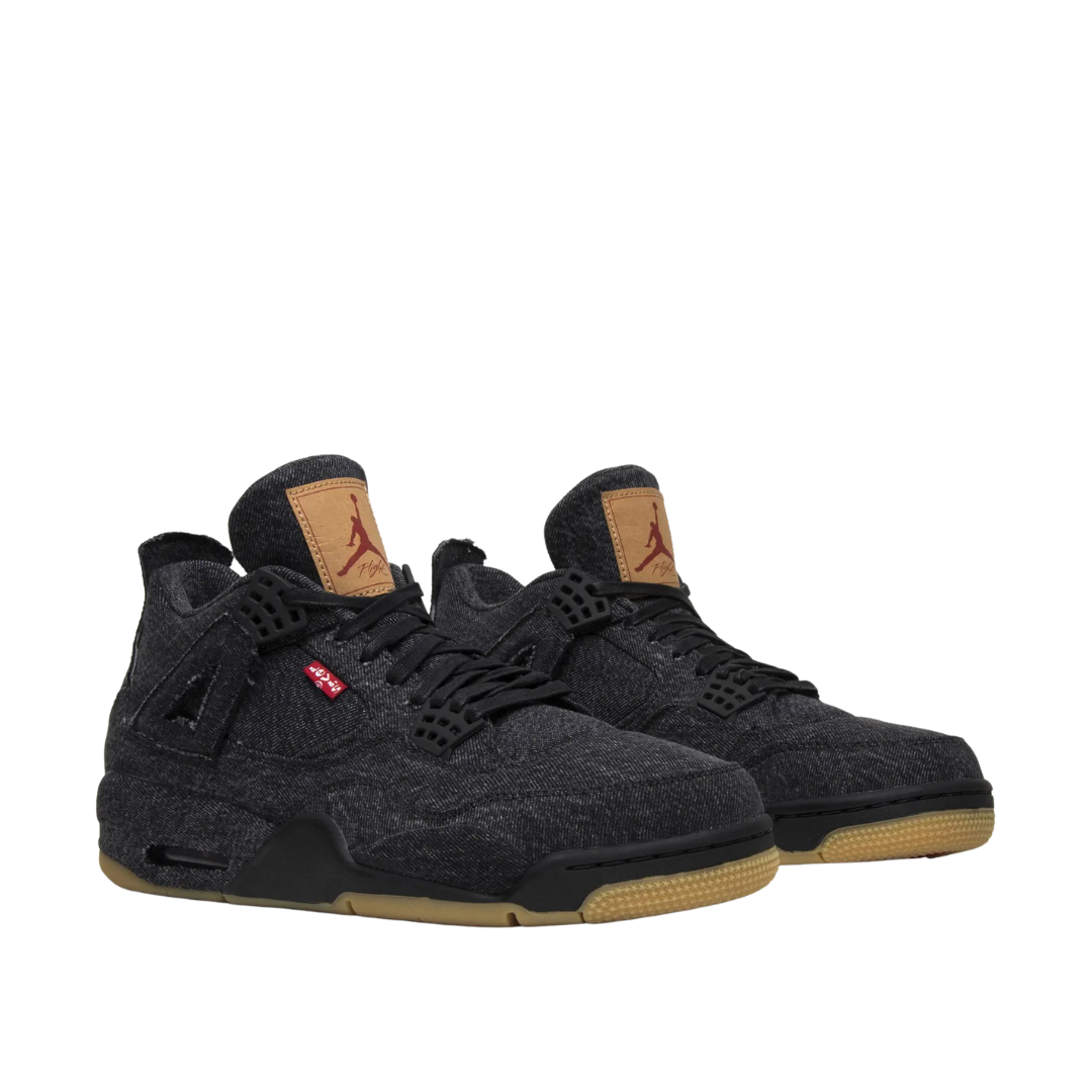 Jordan 4 Retro Levi's Black (Levi's Tag)