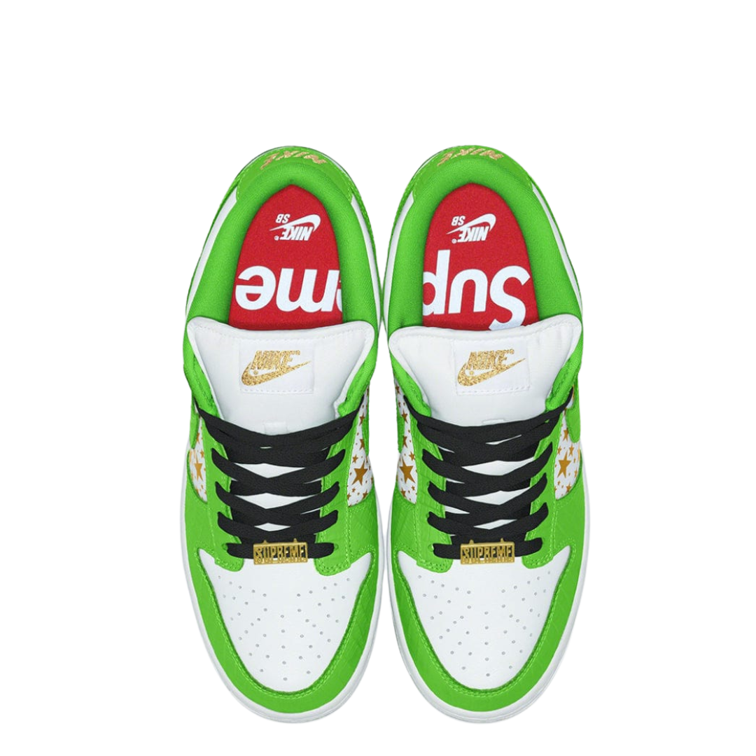 Nike SB Dunk Low Supreme Stars Mean Green (2021)