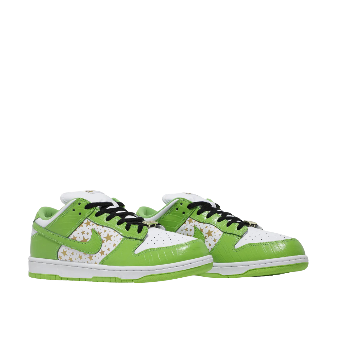Nike SB Dunk Low Supreme Stars Mean Green (2021)