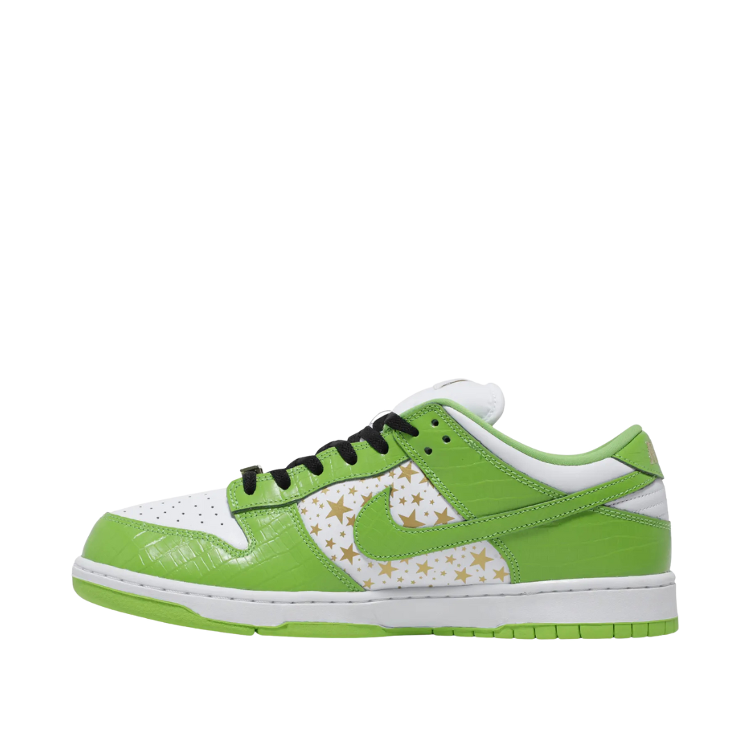 Nike SB Dunk Low Supreme Stars Mean Green (2021)