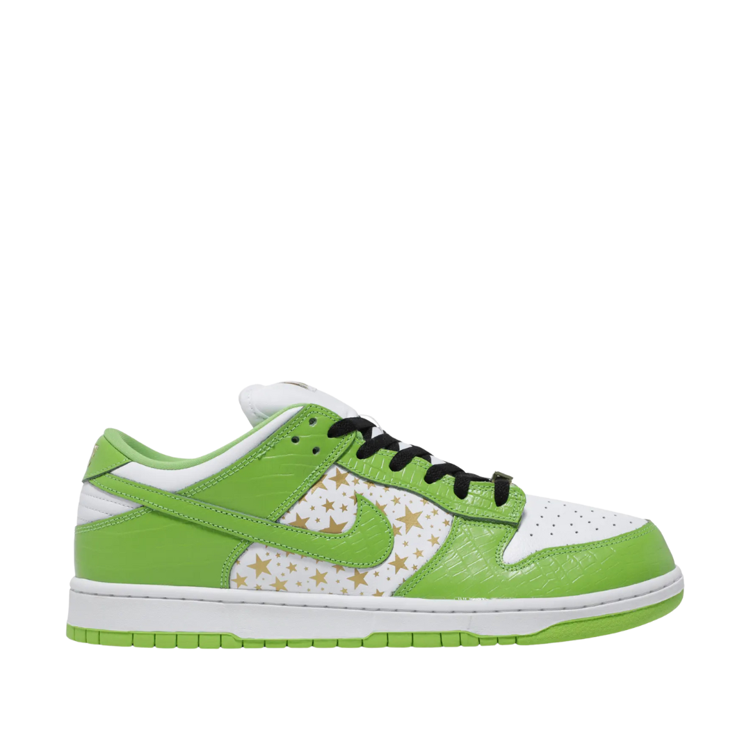 Nike SB Dunk Low Supreme Stars Mean Green (2021)