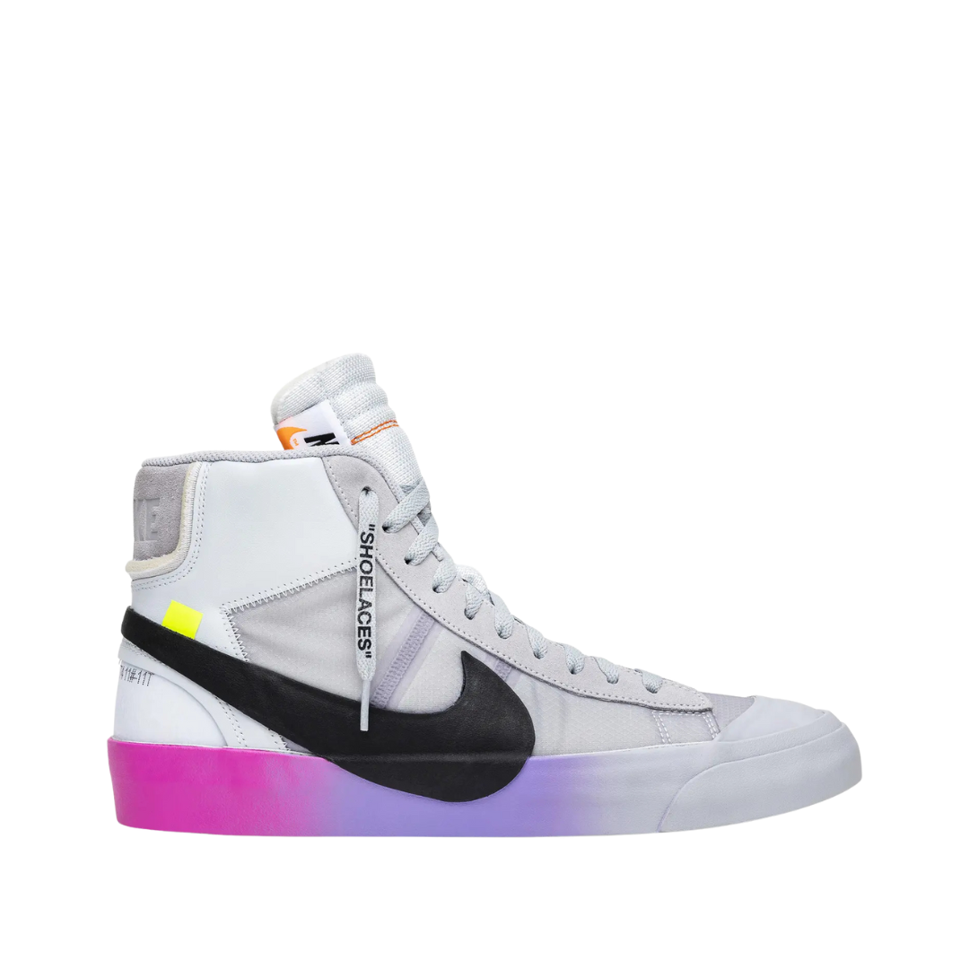 Nike Blazer Mid Off-White Wolf Grey Serena Queen